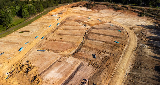 Land development site